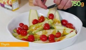 Salade printanière de couscous en perles