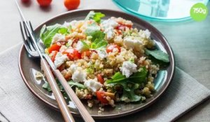 Salade de quinoa et lentilles corail