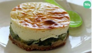 Cheesecake aux courgettes