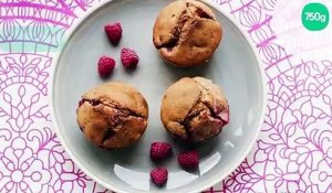 Muffins à la framboise et chocolat blanc