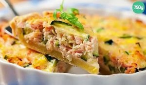 Quiche au saumon et St Môret