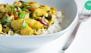 Curry de poulet façon Thaï