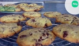 Maxi cookies aux pépites de chocolat