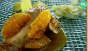 Suprêmes de poulet à l'orange