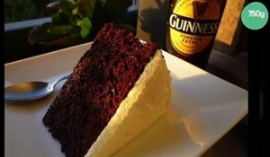 Gâteau au chocolat et à la Guinness