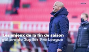 Les enjeux de la fin de saison régulière de Jupiler Pro League 2020/21