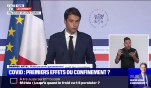 Gabriel Attal: "La situation hospitalière est grave et nous impose de poursuivre notre mobilisation collective"