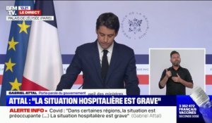 Gabriel Attal: "Les mesures doivent rester vivables (...) nous faisons le choix de la confiance"