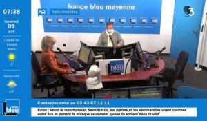 09/04/2021 - La matinale de France Bleu Mayenne