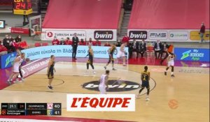 Le résumé d'Olympiacos Le Pirée - Khimki Moscou - Basket - Euroligue (H)