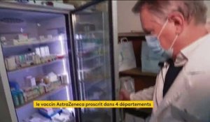 Covid-19 : le vaccin d'AstraZeneca proscrit dans quatre départements