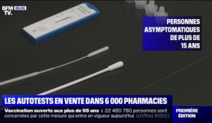 Covid-19: les autotests arrivent en pharmacies