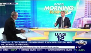 Laurent Berger (CFDT) : La CFDT appelle à la vaccination des salariés volontaires en présentiel - 12/04