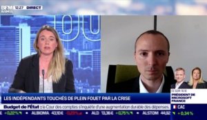 Grégoire Leclercq (FNAE) : Les indépendants touchés de plein fouet par la crise - 13/04