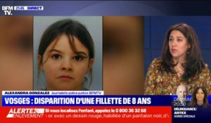 Alerte enlèvement: disparition de la petite Mia, 8 ans, enlevée dans les Vosges