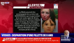 Alerte enlèvement: la petite Mia, 8 ans, enlevée dans les Vosges