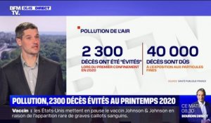 Une étude de Santé publique France estime que le premier confinement a permis d'éviter 2300 décès liés à la pollution