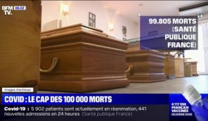 Covid-19: la France s'apprête à franchir le cap des 100.000 morts
