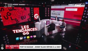 Les tendances GG: Port du masque, Johnny Blanc répond à la SNCF - 15/04