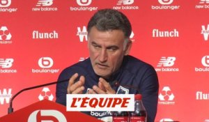 Galtier : « J'impose de la rigueur et de la discipline tactique » - Foot - L1 - Lille