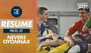 Le résumé de Nevers / Oyonnax - Pro D2 (J27)