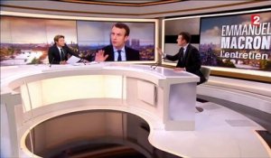 Emmanuel Macron se dit prêt à travailler avec la droite (20h de France 2)
