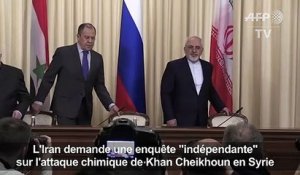 L'Iran demande une "enquête indépendante" sur Khan Cheikhoun