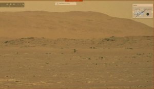 Les images historiques du premier envol de l’hélicoptère Ingenuity sur Mars