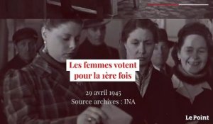 Avril 1945 : les Françaises votent pour la première fois