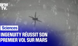 Sciences: Ingenuity réussit son premier vol sur Mars