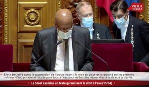 Le Sénat examine un texte garantissant le droit à l'eau - Les matins du Sénat (22/04/2021)