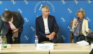 Conférence de presse de M. Laurent Wauquiez, député de la Haute-Loire et Ancien Ministre - Mercredi 30 mars 2016