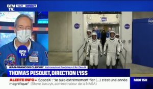 Mission Alpha: à l'approche de l'ISS, l'ancien astronaute Jean-François Clervoy prévoit "un moment très critique"