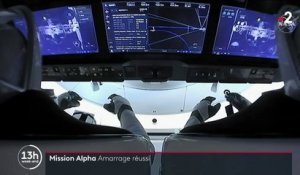 Mission Alpha : amarrage réussi à la Station spatiale internationale