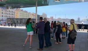 Du monde pour la reprise des navettes maritimes sur le Vieux-Port de Marseille !