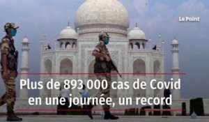Plus de 893 000 cas de Covid en une journée, un record