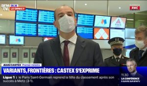 Jean Castex: "Les variants sont très peu nombreux et ont tendance à régresser" en France