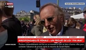 Justice pour Sarah Halimi : Le réalisateur Alexandre Arcady présent au Trocadéro : "C'est une défaite de note pays et de la démocratie face à la terrifiante montée de antisémitisme"