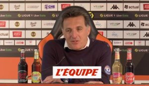 Christophe Pélissier : « Les joueurs m'ont bluffé » - Foot - L1 - Lorient