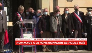 Véronique Matillon, maire de Rambouillet, rend hommage à la fonctionnaire de police Stéphanie M. : «Vous n’êtes plus là ou vous étiez mais vous êtes partout ou nous sommes»
