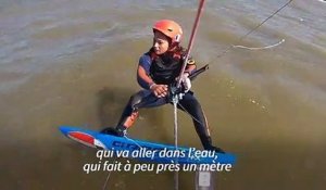 JO-2024: sur son kitefoil, Anaïs-Mai Desjardins rêve de médaille