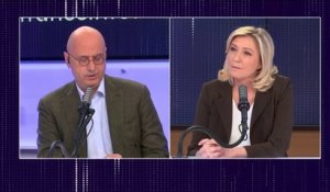 Attaque à Rambouillet : "Le mandat d'Emmanuel Macron aura été marqué par le chaos sécuritaire et terroriste. Un deuxième mandat, s'il devait avoir lieu, serait une véritable explosion dans le domaine de l'insécurité", affirme Marine Le Pen.