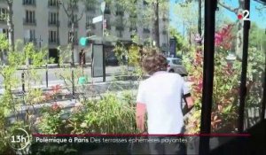 Paris : polémique autour d'une redevance pour les terrasses éphémères