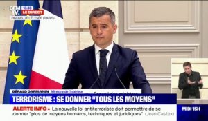 Gérald Darmanin sur le terrorisme: "On est passé d'une menace exogène à une menace très endogène"