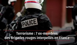 Terrorisme : 7 ex-membres des Brigades rouges interpellés en France