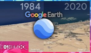 01Hebdo #310 : Google Earth remonte le temps