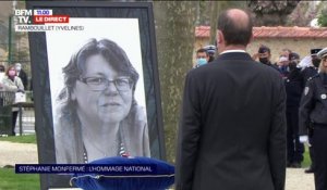 Jean Castex remet à Stéphanie Monfermé la Légion d'honneur à titre posthume