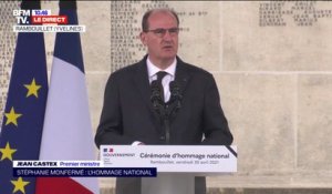 Jean Castex à Rambouillet: "Stéphanie Monfermé a été assassinée parce qu'elle servait son pays"