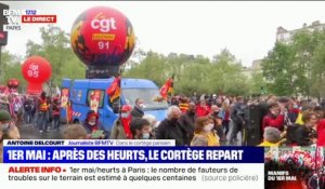 1er mai: le cortège parisien est reparti dans le calme