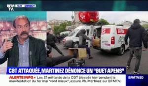 Philippe Martinez (CGT): "On a eu beaucoup de messages de solidarité mais pas un coup de fil du gouvernement"